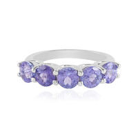 Tanzanite Silver Ring