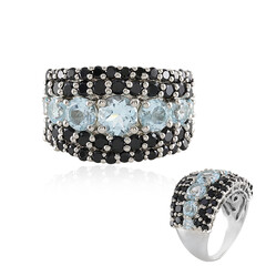 Sky Blue Topaz Silver Ring