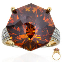 18K Sphalerite Gold Ring (AMAYANI)