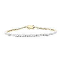 9K SI1 (G) Diamond Gold Bracelet