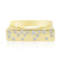 9K SI2 (G) Diamond Gold Ring