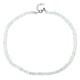 Brazilian Aquamarine Silver Necklace