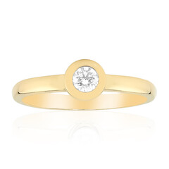 9K SI1 (G) Diamond Gold Ring