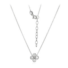 Zircon Silver Necklace