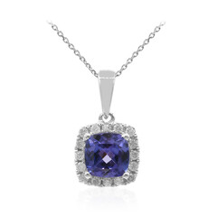 14K AAA Tanzanite Gold Necklace