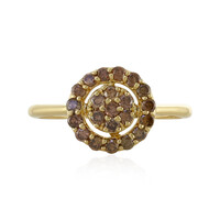 9K I1 Brown Diamond Gold Ring