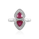 Madagascar Ruby Silver Ring