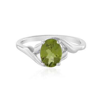 Peridot Silver Ring