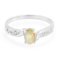 Indonesian Opal Silver Ring