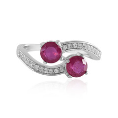 Madagascar Ruby Silver Ring