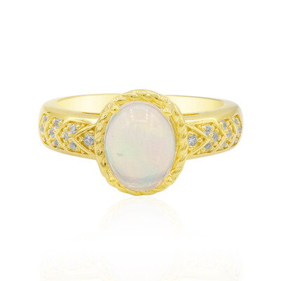 Welo Opal Silver Ring