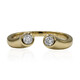 14K IF (D) Diamond Gold Ring (Annette)