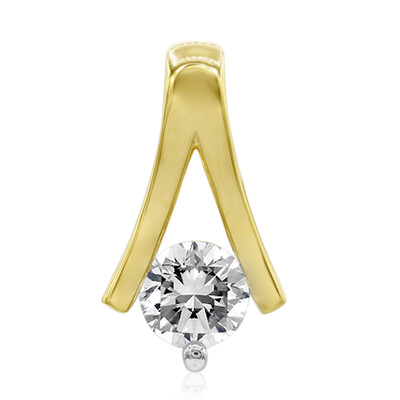 9K SI1 (G) Diamond Gold Pendant (Annette)