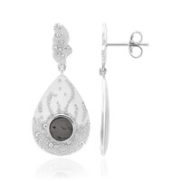 Aletai-Meteorite Silver Earrings