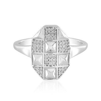 Zircon Silver Ring