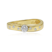 9K SI1 (G) Diamond Gold Ring