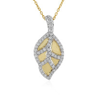 14K Flawless (F) Diamond Gold Necklace (LUCENT DIAMONDS)