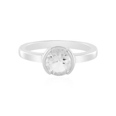 Petalite Silver Ring