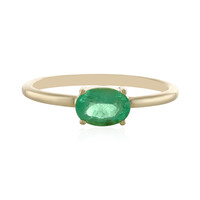 9K Ethiopian Emerald Gold Ring