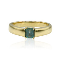 18K Grandidierite Gold Ring (AMAYANI)