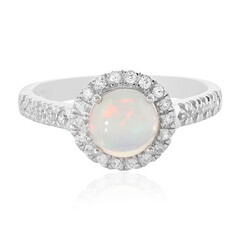 Welo Opal Silver Ring