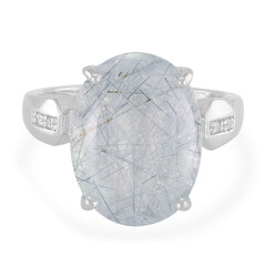 Mutuca Rutile Quartz Silver Ring