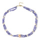 Tanzanite Silver Necklace