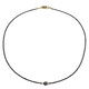 9K Black Diamond Gold Necklace (Adela Gold)