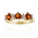 Madeira Citrine Silver Ring