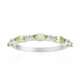 Burmese Peridot Silver Ring