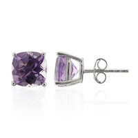 Amethyst Silver Earrings