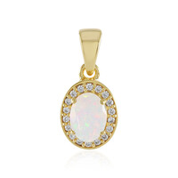 Welo Opal Silver Pendant