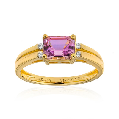 18K Pink Diaspore Gold Ring (AMAYANI)