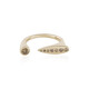 9K I3 Champagne Diamond Gold Ring (de Melo)