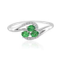 Tsavorite Silver Ring