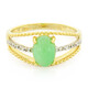 Imperial Chrysoprase Silver Ring