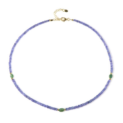 Tanzanite Silver Necklace