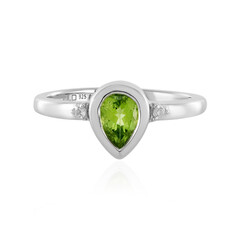 Peridot Silver Ring