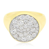 9K SI1 (G) Diamond Gold Ring