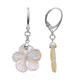 Mother of Pearl Silver Earrings