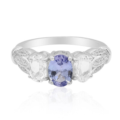 Tanzanite Silver Ring