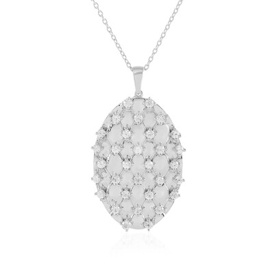 Zircon Silver Necklace (de Melo)