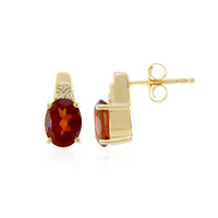 Madeira Citrine Silver Earrings