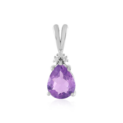 Moroccan Amethyst Silver Pendant