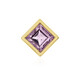 Rose de France Amethyst Silver Pendant (MONOSONO COLLECTION)