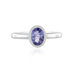 Tanzanite Silver Ring