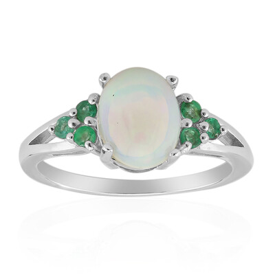 Welo Opal Silver Ring