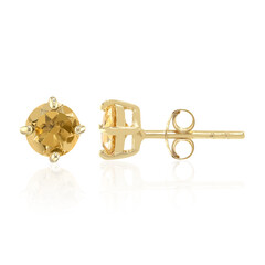 Citrine Silver Earrings