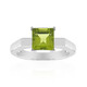 Jilin Peridot Silver Ring