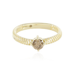 9K I2 Champagne Diamond Gold Ring (Ornaments by de Melo)